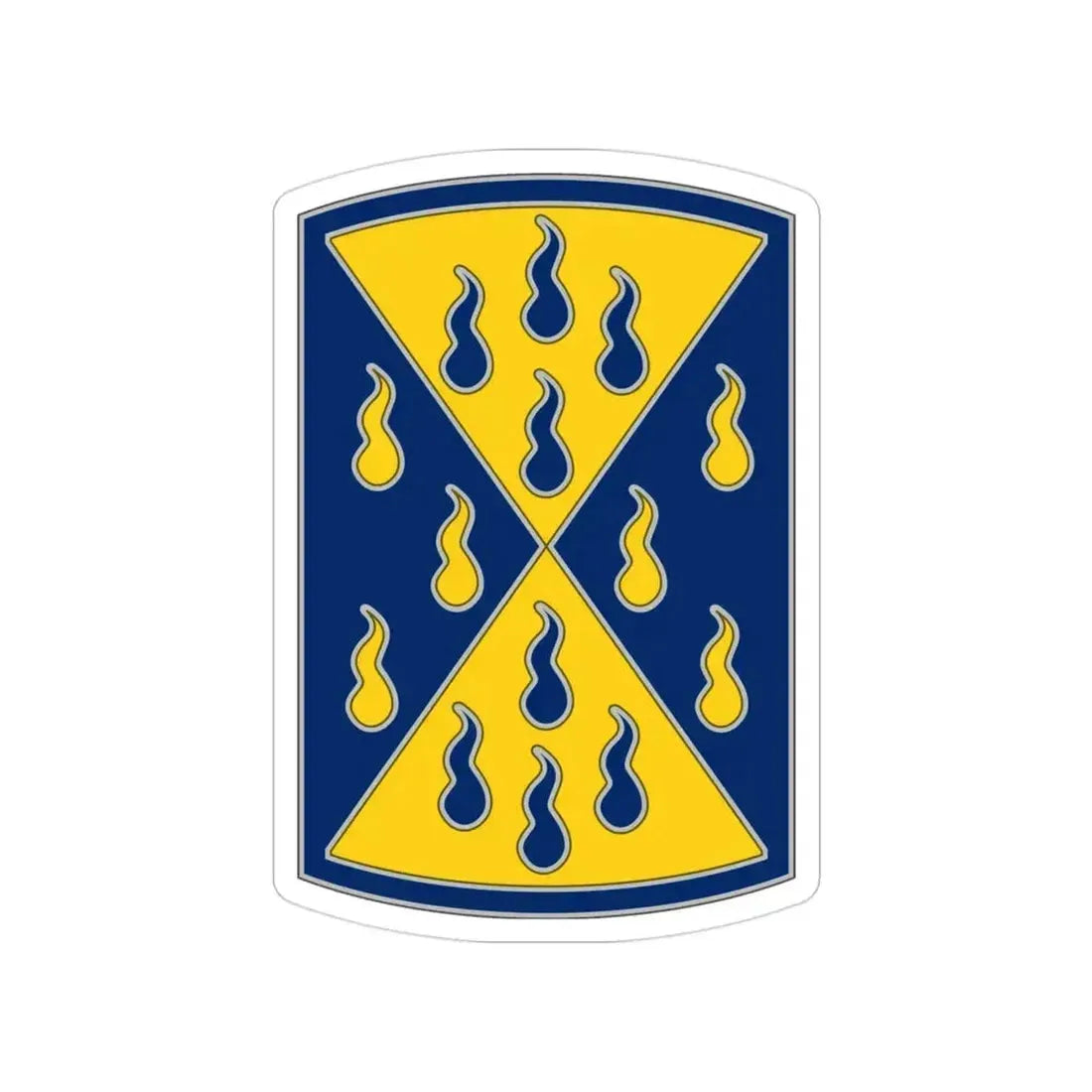 464 Chemical Brigade (U.S. Army) Transparent STICKER Die-Cut Vinyl Decal 3 Inch - The Sticker Space