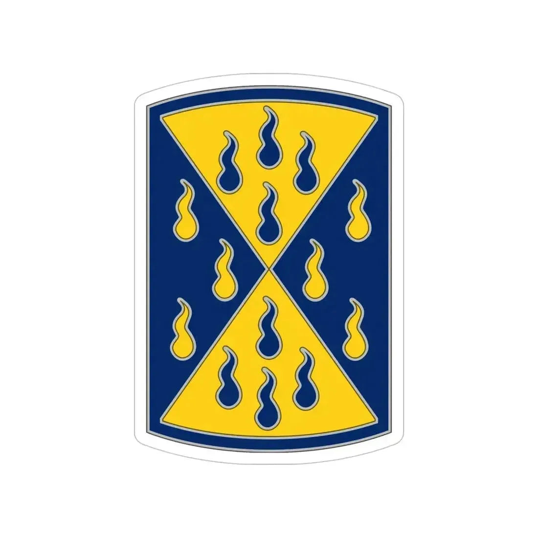 464 Chemical Brigade (U.S. Army) Transparent STICKER Die-Cut Vinyl Decal 5 Inch - The Sticker Space