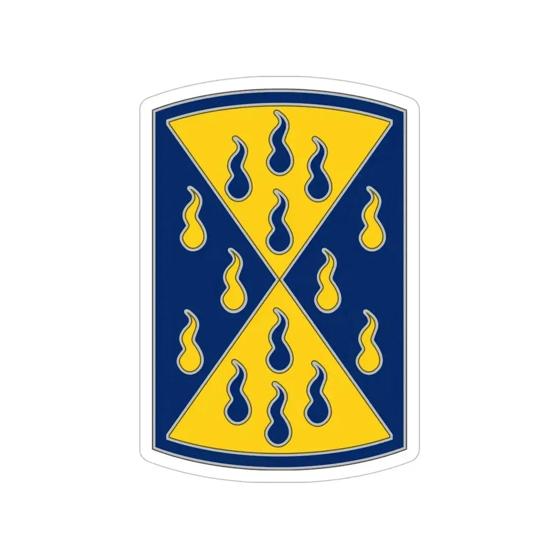 464 Chemical Brigade (U.S. Army) Transparent STICKER Die-Cut Vinyl Decal - The Sticker Space