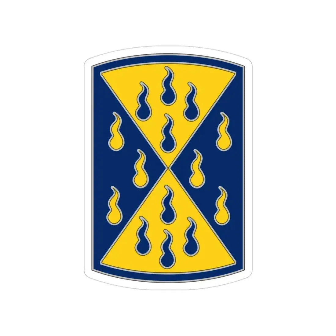 464 Chemical Brigade (U.S. Army) Transparent STICKER Die-Cut Vinyl Decal - The Sticker Space