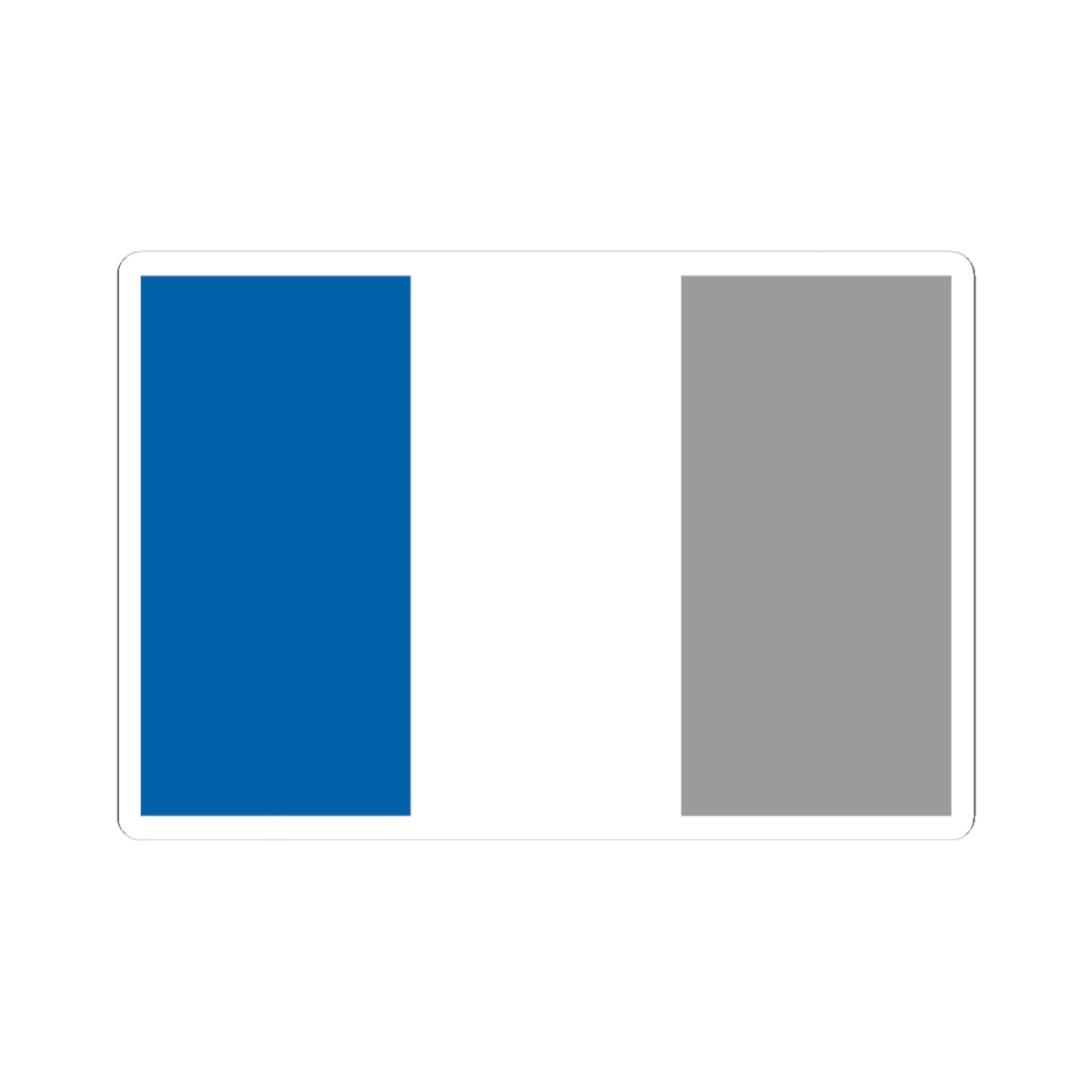 Flag of Raetia (Switzerland) STICKER Vinyl Kiss-Cut Decal
