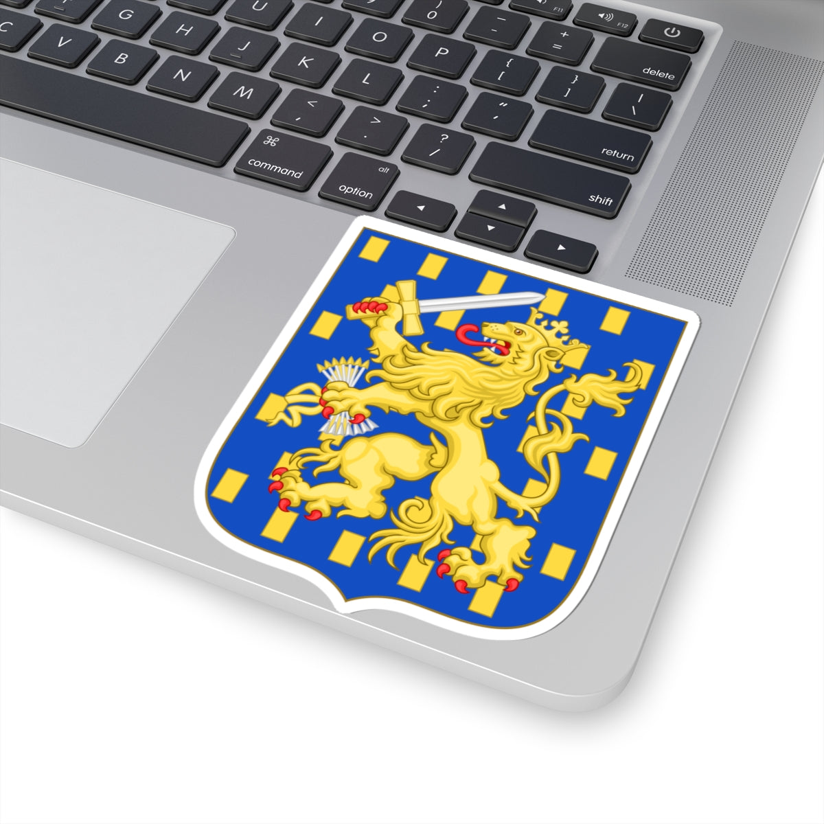 Arms of the Kingdom of the Netherlands (Netherlands) (Coat of Arms) STICKER Vinyl Kiss-Cut Decal