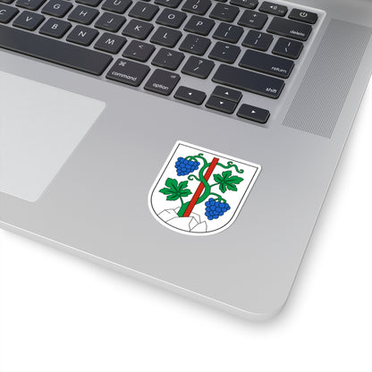 Rebstein-blazon (Switzerland) (Coat of Arms) STICKER Vinyl Kiss-Cut Decal