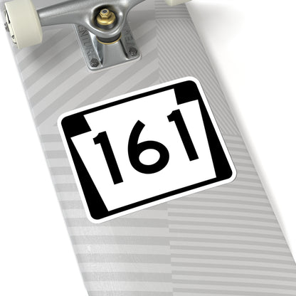 PA-161 (Pennsylvania) (Road Sign) STICKER Vinyl Kiss-Cut Decal