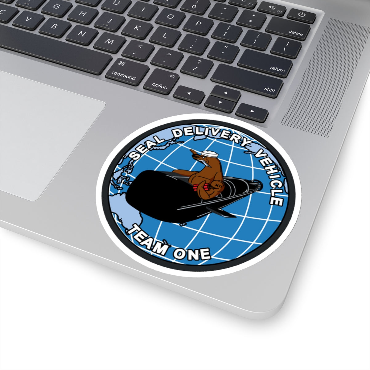 Seal Delivery Vehicle TEAM ONE (U.S. Navy) STICKER Vinyl Kiss-Cut Decal