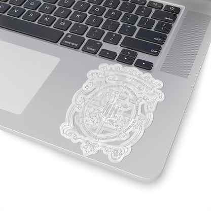 Armas de Hernan Cortez 1767 (Mexico) (Coat of Arms) STICKER Vinyl Kiss-Cut Decal