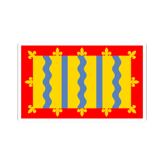 Flag of Cambridgeshire (England) STICKER Vinyl Kiss-Cut Decal