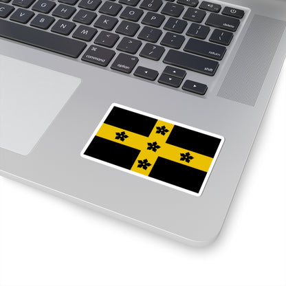 Flag of the Diocese of St Davids (United Kingdom) STICKER Vinyl Kiss-Cut Decal