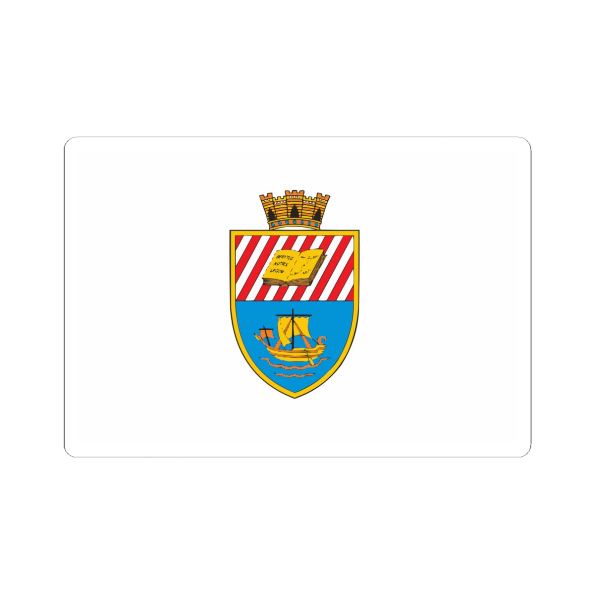 Flag of Beirut (Lebanon) STICKER Vinyl Kiss-Cut Decal