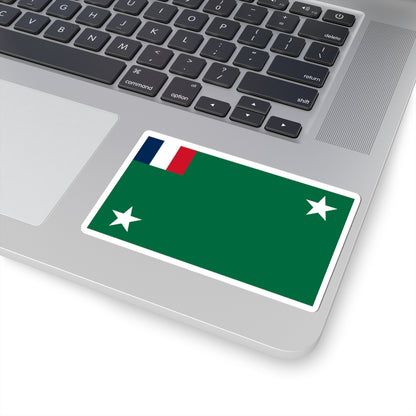 Flag of Togo 1957-1958 (France) STICKER Vinyl Kiss-Cut Decal