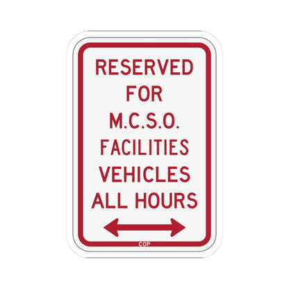 PBOT Road sign P4395D (Oregon) (Road Sign) STICKER Vinyl Kiss-Cut Decal