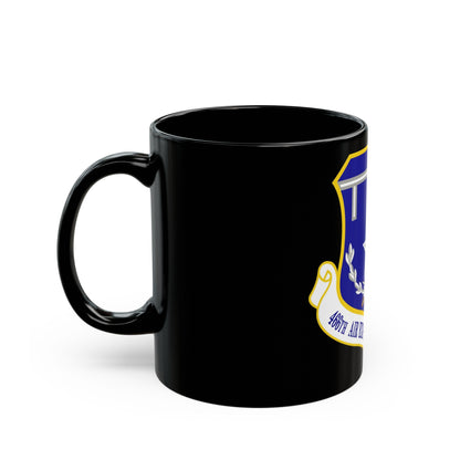 466th Air Expeditionary Group (U.S. Air Force) Black Coffee Mug-The Sticker Space