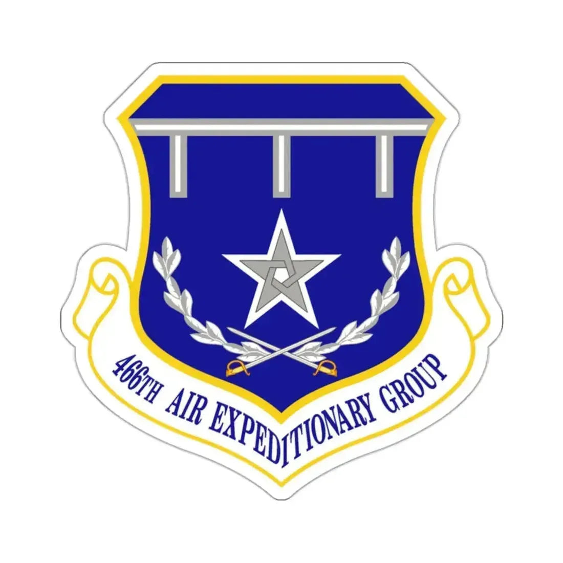 466th Air Expeditionary Group (U.S. Air Force) STICKER Vinyl Die-Cut Decal 2 Inch - The Sticker Space