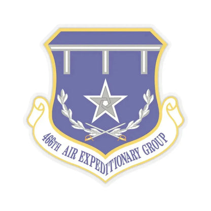 466th Air Expeditionary Group (U.S. Air Force) STICKER Vinyl Kiss-Cut Decal 2 Inch Transparent - The Sticker Space