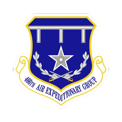 466th Air Expeditionary Group (U.S. Air Force) STICKER Vinyl Kiss-Cut Decal 2 Inch White - The Sticker Space