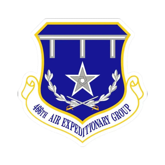 466th Air Expeditionary Group (U.S. Air Force) STICKER Vinyl Kiss-Cut Decal 2 Inch White - The Sticker Space