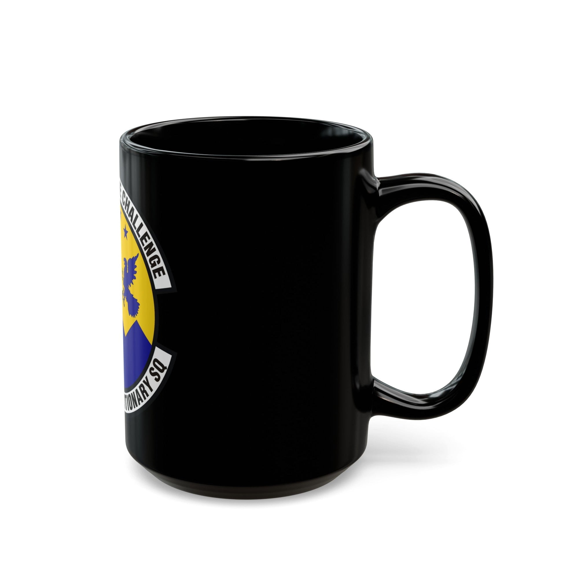 466th Air Expeditionary Squadron (U.S. Air Force) Black Coffee Mug-The Sticker Space