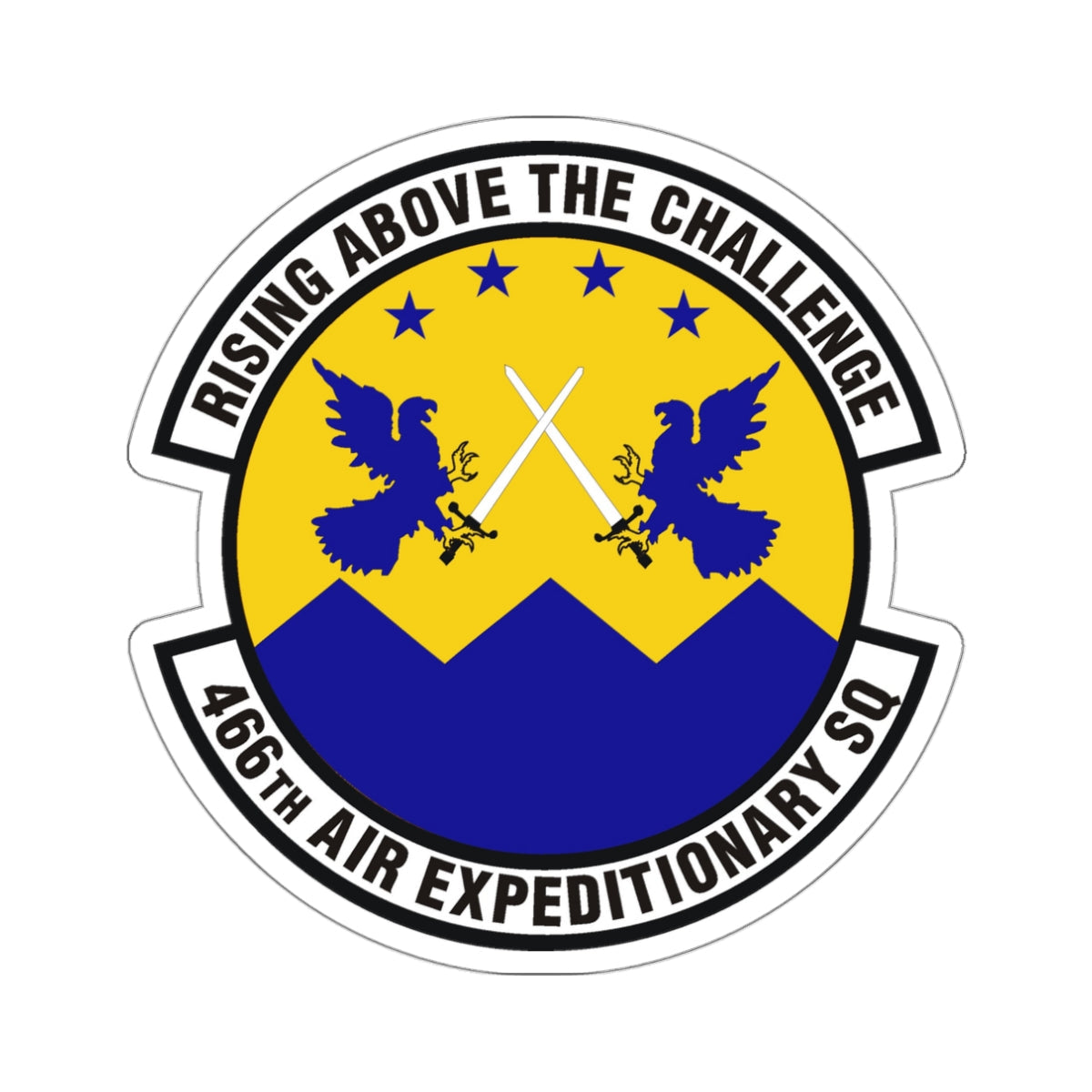 466th Air Expeditionary Squadron (U.S. Air Force) STICKER Vinyl Die-Cut Decal-White-The Sticker Space