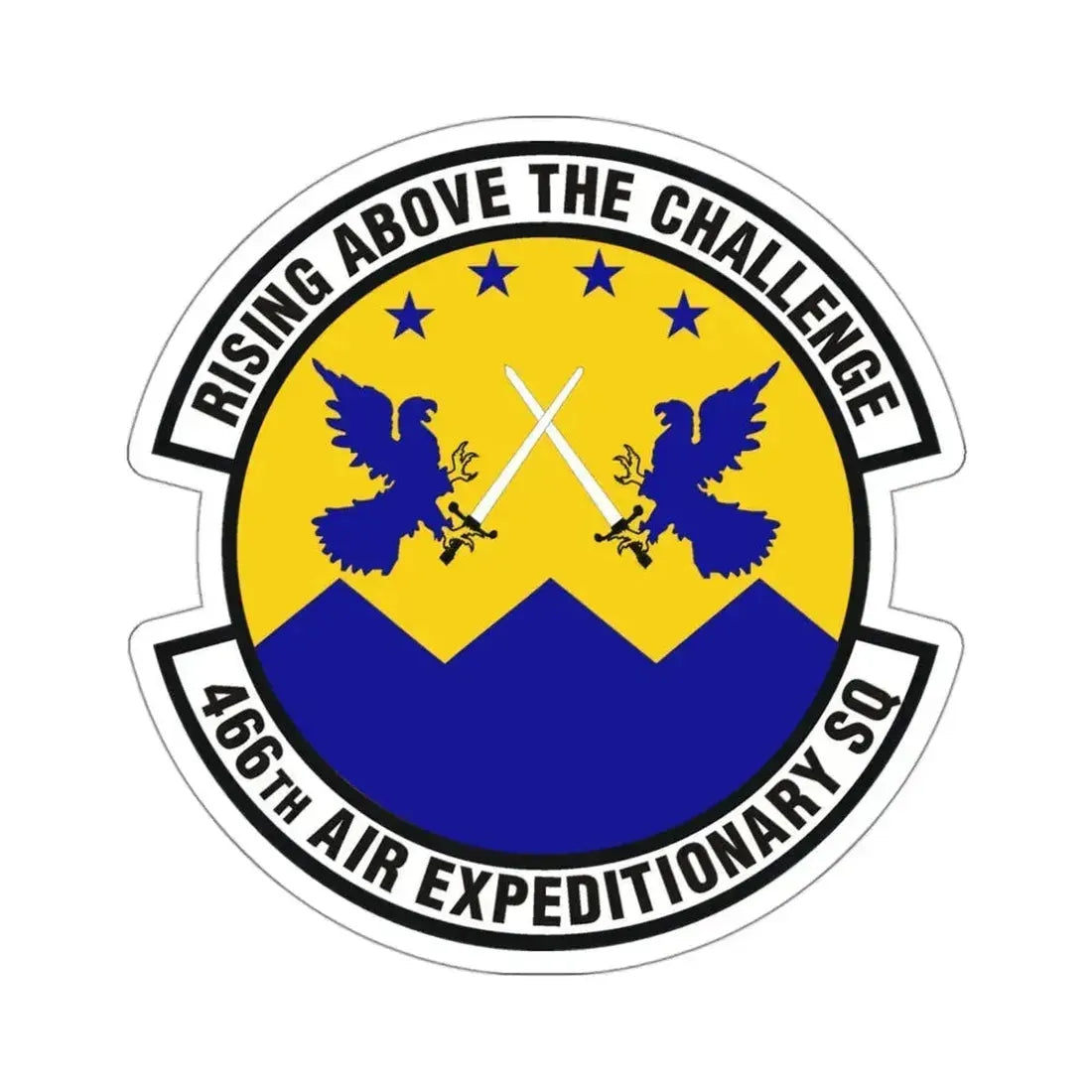466th Air Expeditionary Squadron (U.S. Air Force) STICKER Vinyl Die-Cut Decal 3 Inch - The Sticker Space