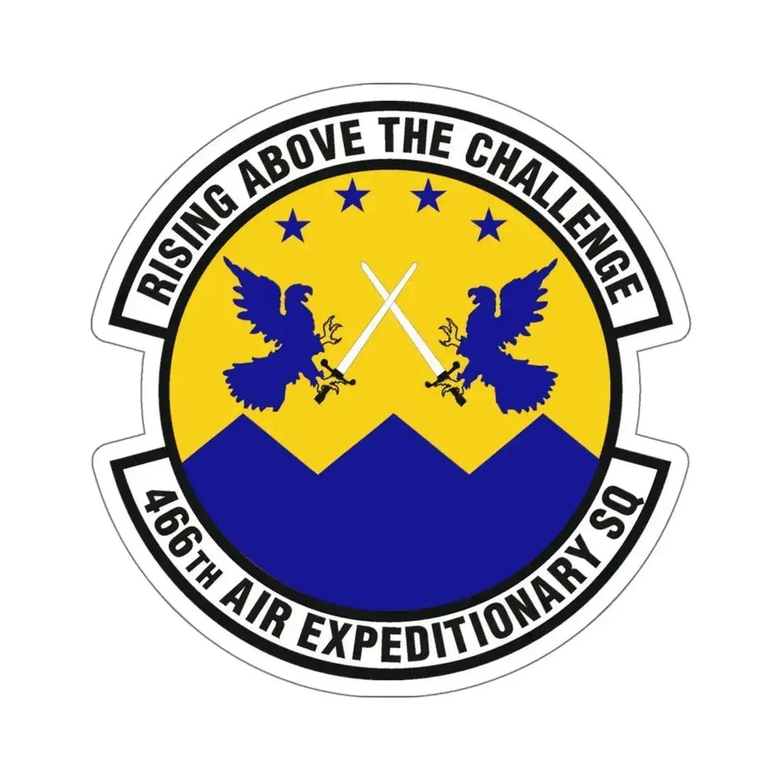 466th Air Expeditionary Squadron (U.S. Air Force) STICKER Vinyl Die-Cut Decal 5 Inch - The Sticker Space