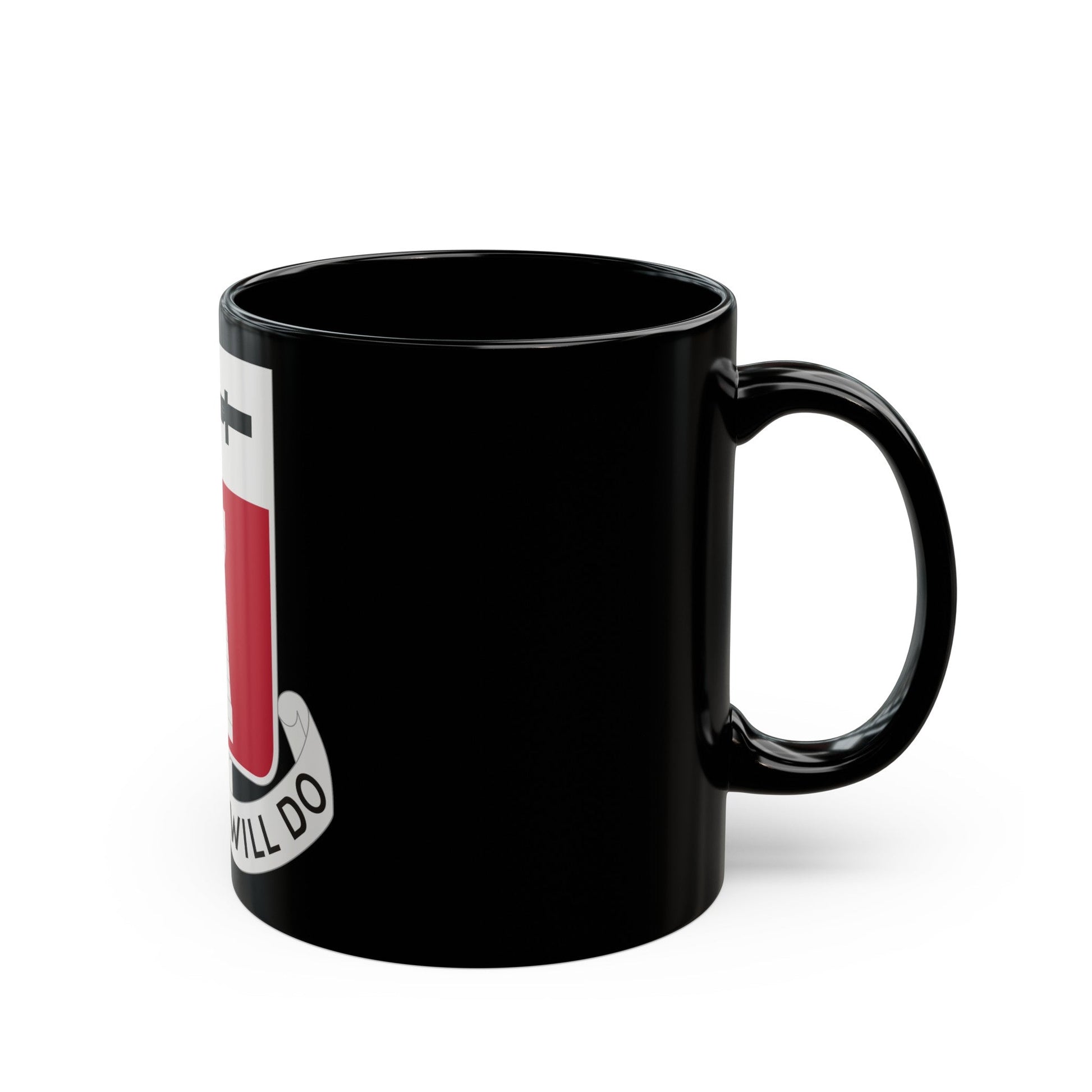 467 Engineer Battalion (U.S. Army) Black Coffee Mug-The Sticker Space