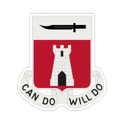 467 Engineer Battalion (U.S. Army) STICKER Vinyl Die-Cut Decal 3 Inch - The Sticker Space