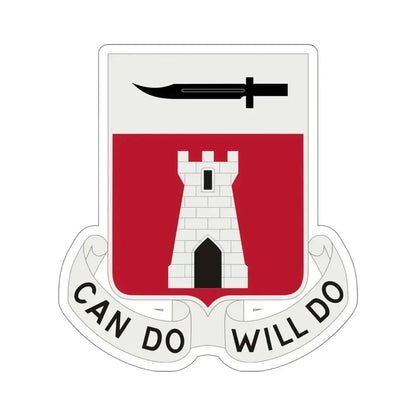 467 Engineer Battalion (U.S. Army) STICKER Vinyl Die-Cut Decal 5 Inch - The Sticker Space