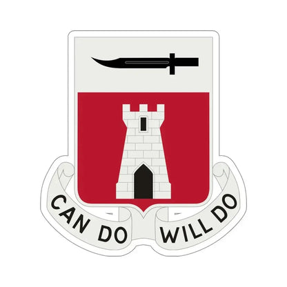 467 Engineer Battalion (U.S. Army) STICKER Vinyl Die-Cut Decal 6 Inch - The Sticker Space