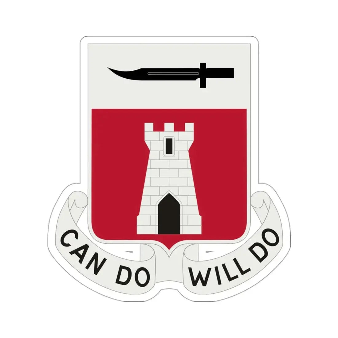 467 Engineer Battalion (U.S. Army) STICKER Vinyl Die-Cut Decal - The Sticker Space