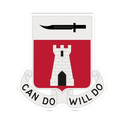 467 Engineer Battalion (U.S. Army) STICKER Vinyl Kiss-Cut Decal - The Sticker Space