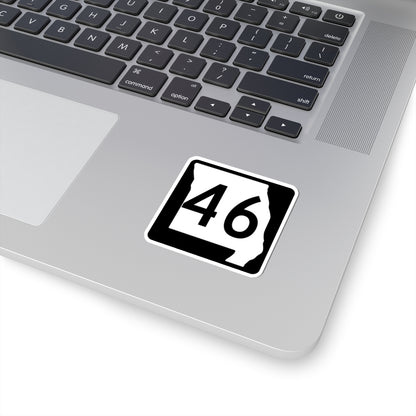 MO-46 (Missouri) (Road Sign) STICKER Vinyl Kiss-Cut Decal
