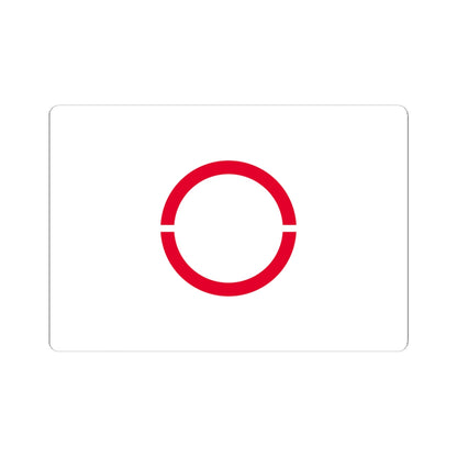 Flag of Okaya Nagano (Japan) STICKER Vinyl Kiss-Cut Decal