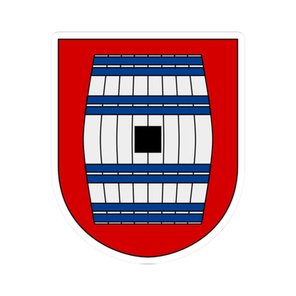 Tönnersjö vapen (Sweden) (Coat of Arms) STICKER Vinyl Kiss-Cut Decal