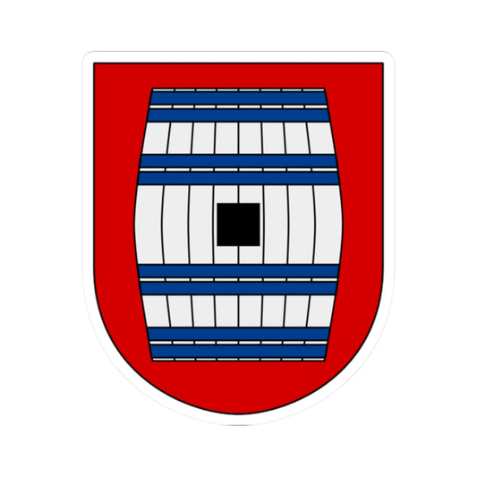 Tönnersjö vapen (Sweden) (Coat of Arms) STICKER Vinyl Kiss-Cut Decal