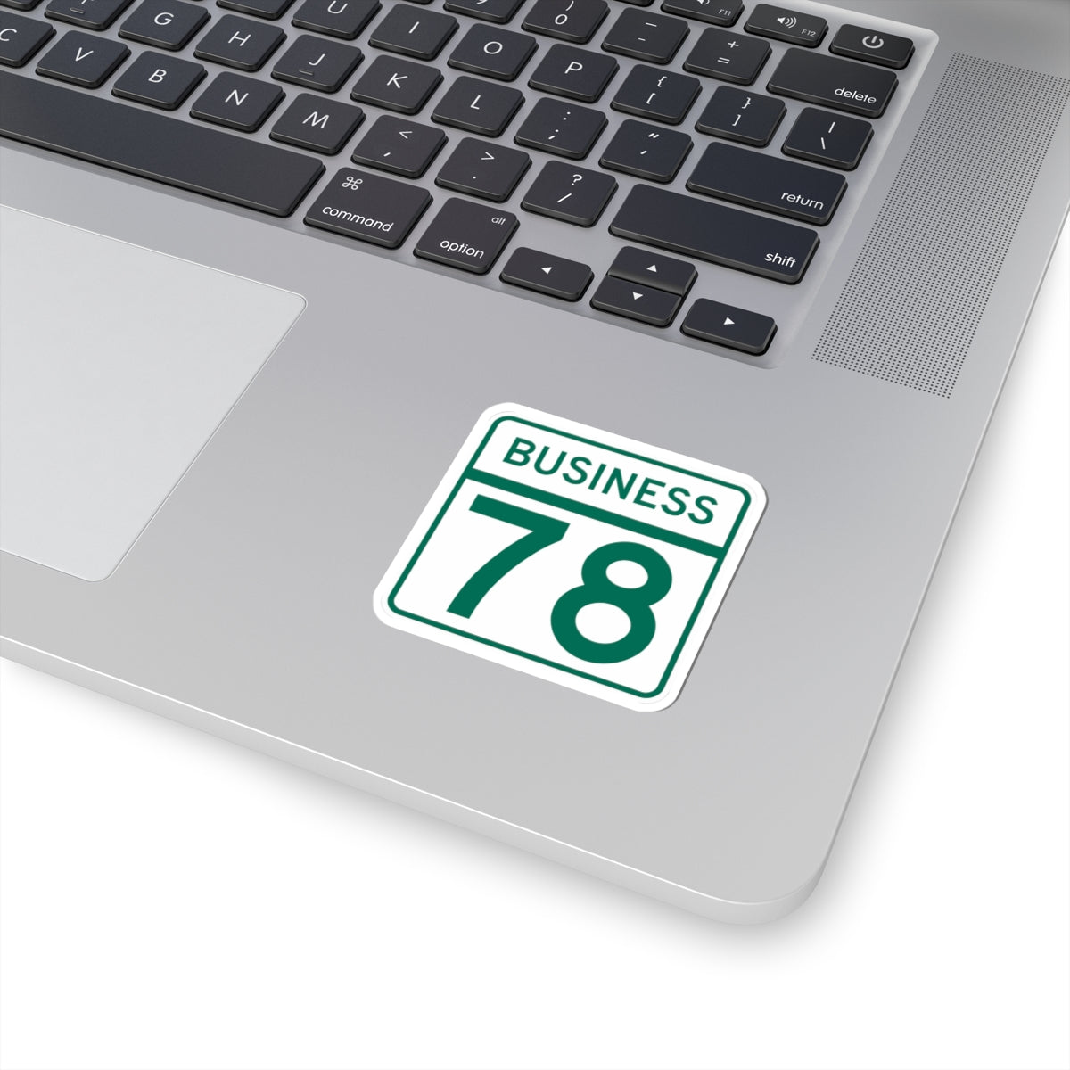 MD Route 78 Business (Maryland) (Road Sign) STICKER Vinyl Kiss-Cut Decal