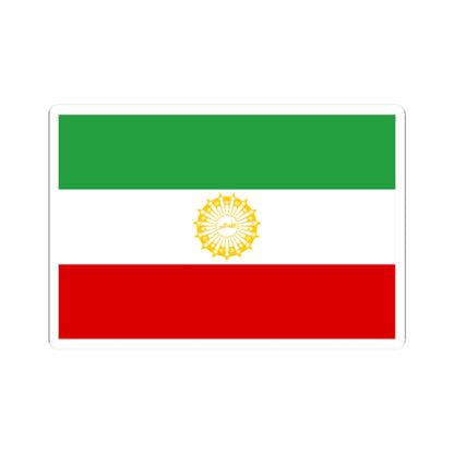 First Flag of I.R.Iran 3-2 (Iran) STICKER Vinyl Kiss-Cut Decal
