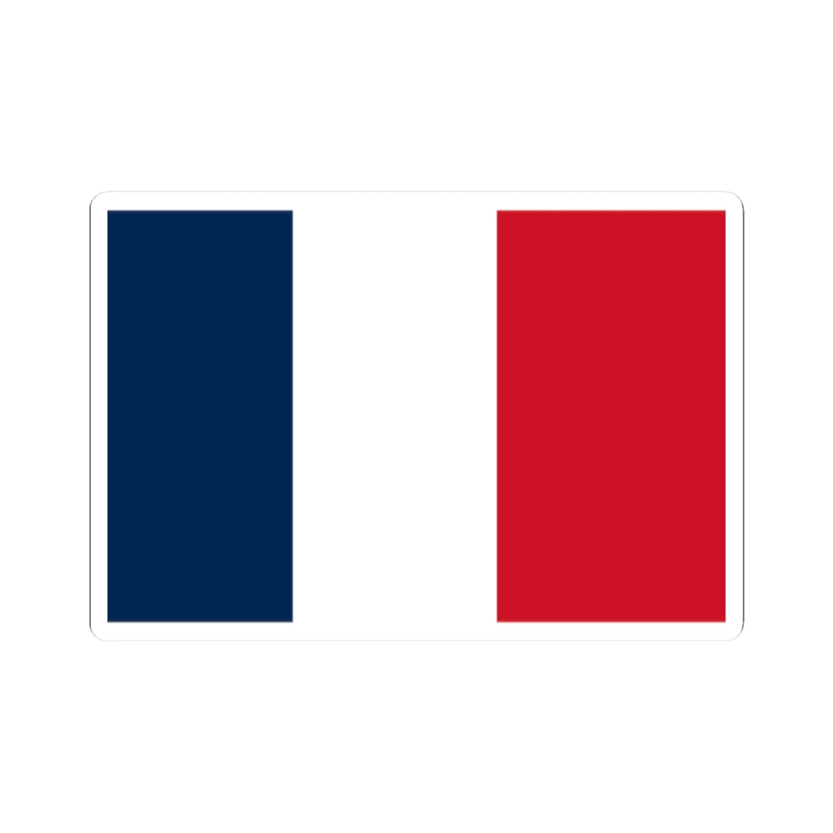 Ensign of France (France) STICKER Vinyl Kiss-Cut Decal