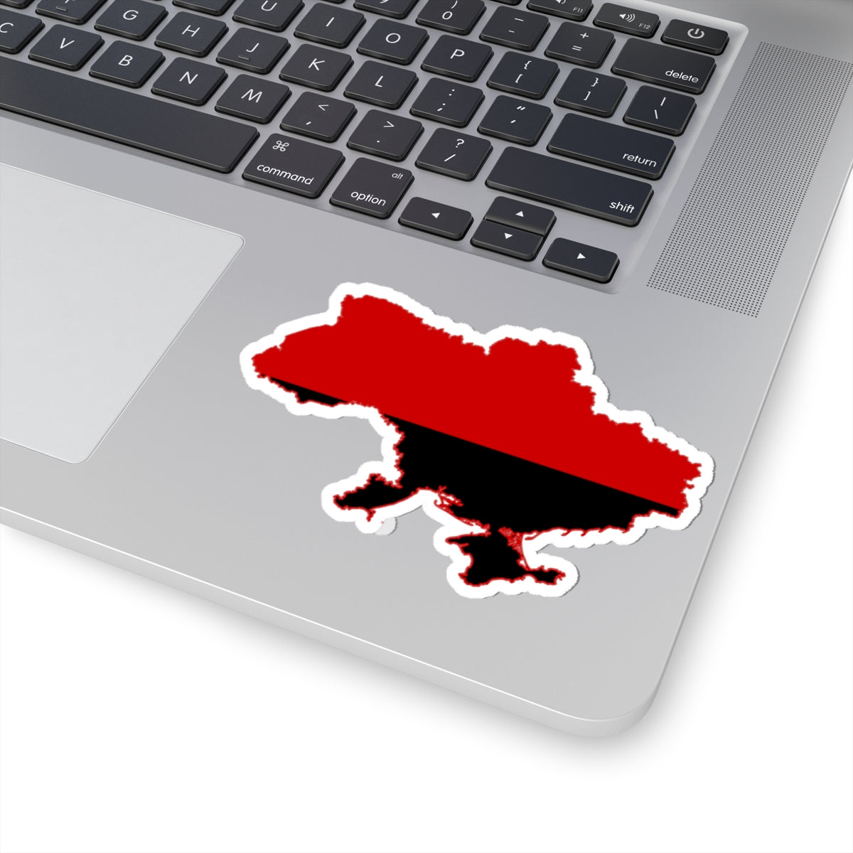 Flag map of Ukraine OUN-r (Ukraine) STICKER Vinyl Kiss-Cut Decal