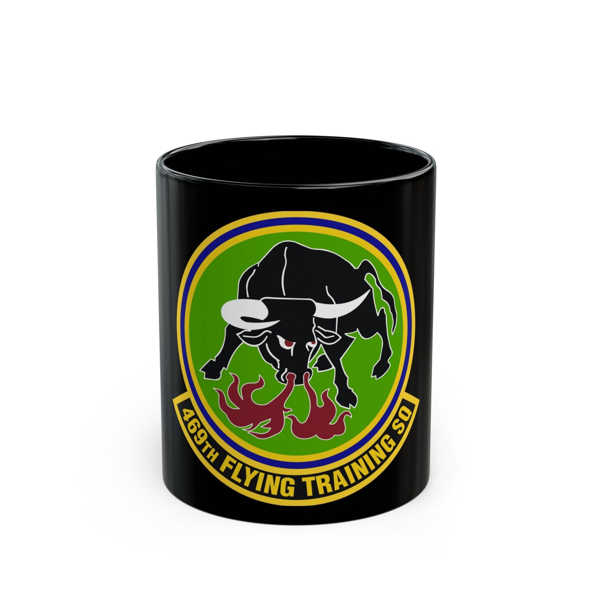 469 Flying Training Squadron AETC (U.S. Air Force) Black Coffee Mug-11oz-The Sticker Space