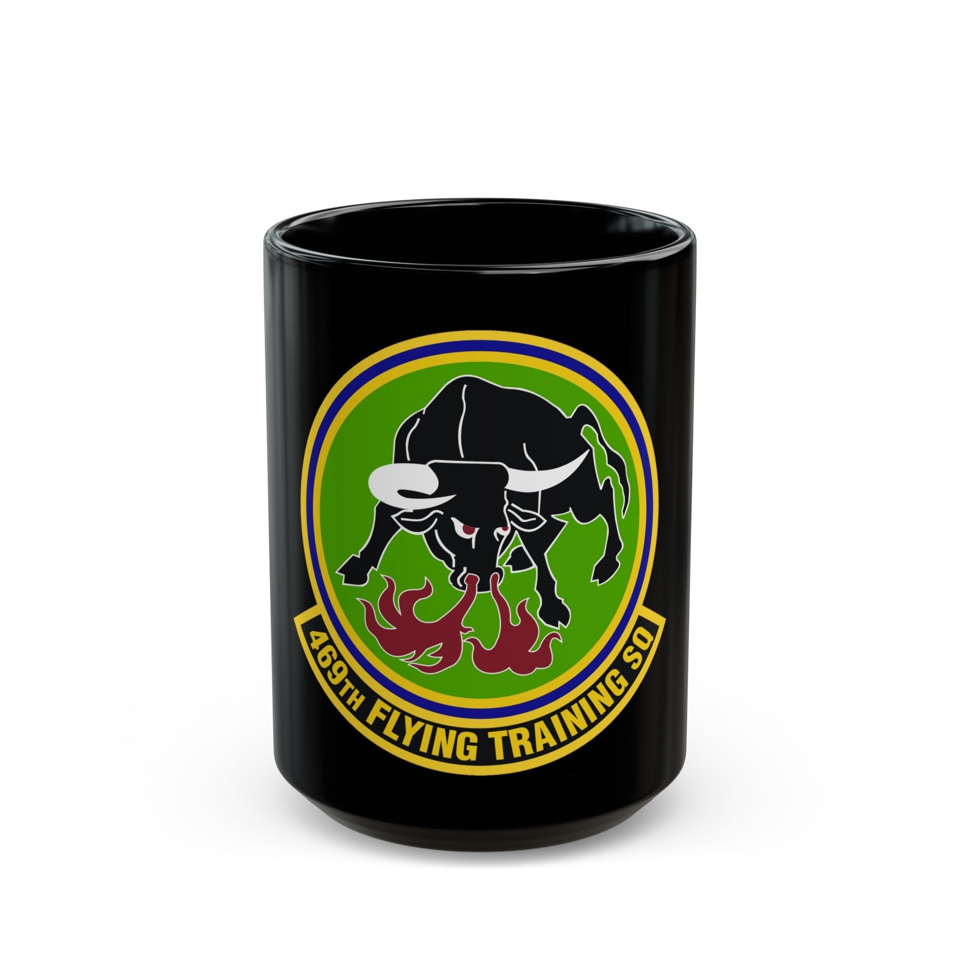 469 Flying Training Squadron AETC (U.S. Air Force) Black Coffee Mug-15oz-The Sticker Space