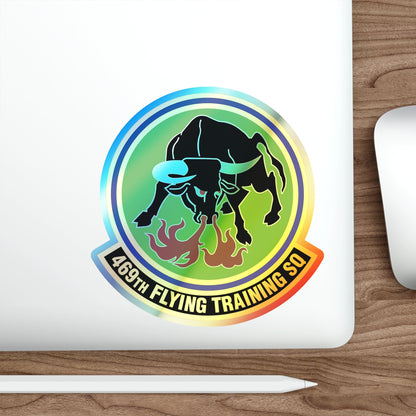 469 Flying Training Squadron AETC (U.S. Air Force) Holographic STICKER Die-Cut Vinyl Decal-The Sticker Space