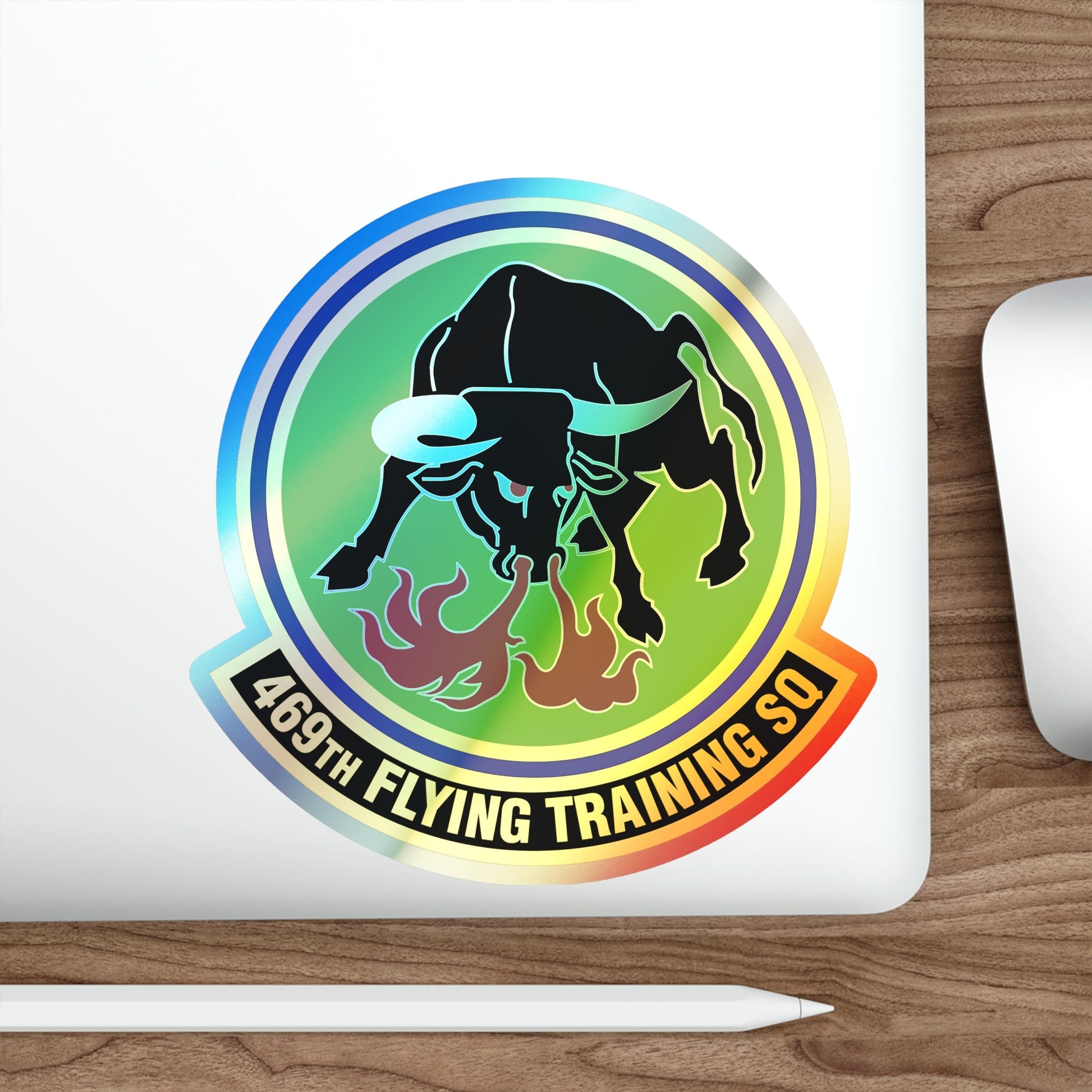 469 Flying Training Squadron AETC (U.S. Air Force) Holographic STICKER Die-Cut Vinyl Decal-The Sticker Space