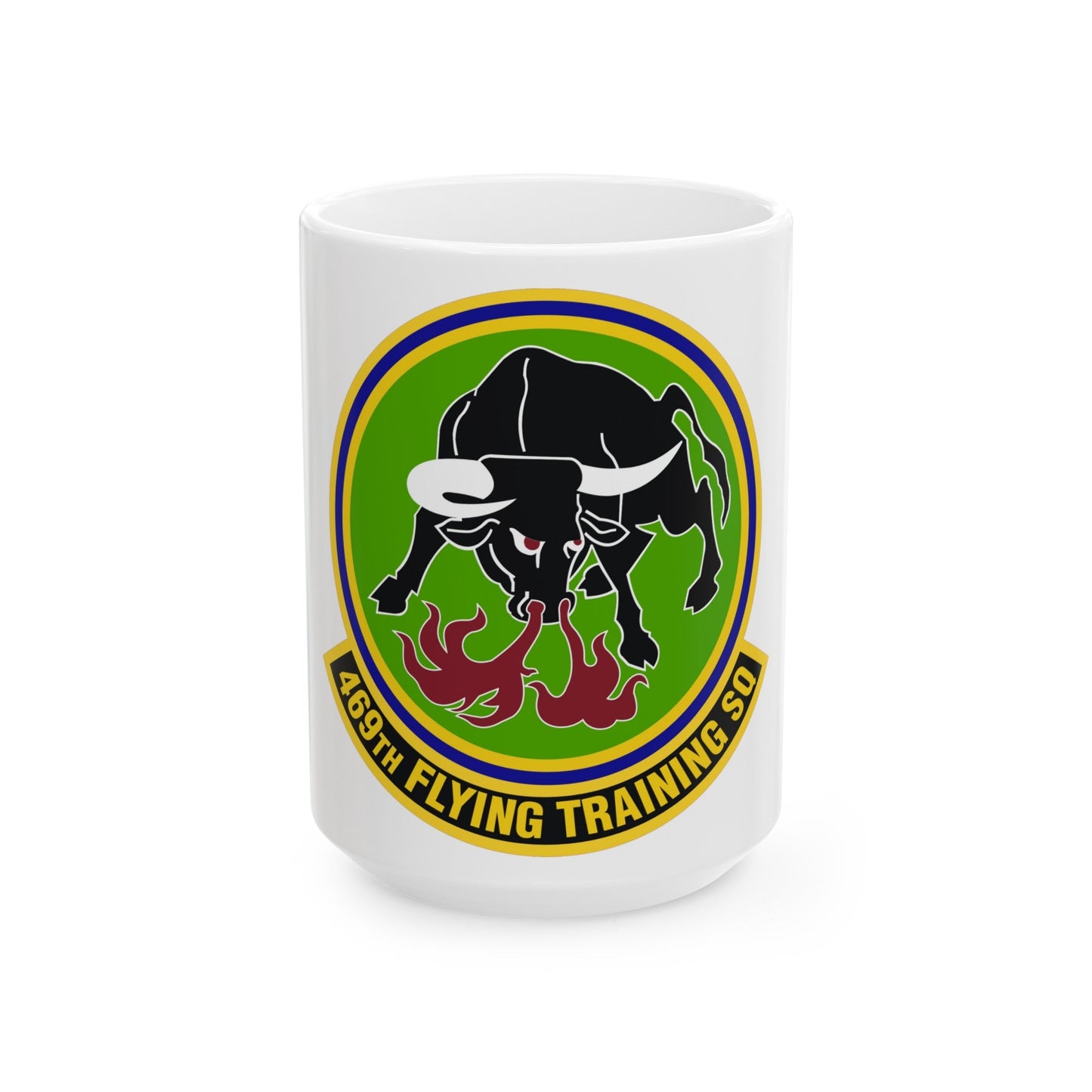 469 Flying Training Squadron AETC (U.S. Air Force) White Coffee Mug-15oz-The Sticker Space