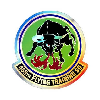 469 Flying Training Squadron AETC (U.S. Air Force) Holographic STICKER Die-Cut Vinyl Decal - The Sticker Space