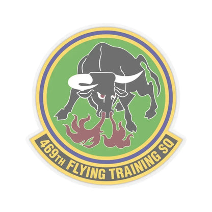 469 Flying Training Squadron AETC (U.S. Air Force) STICKER Vinyl Kiss-Cut Decal 3 Inch Transparent - The Sticker Space