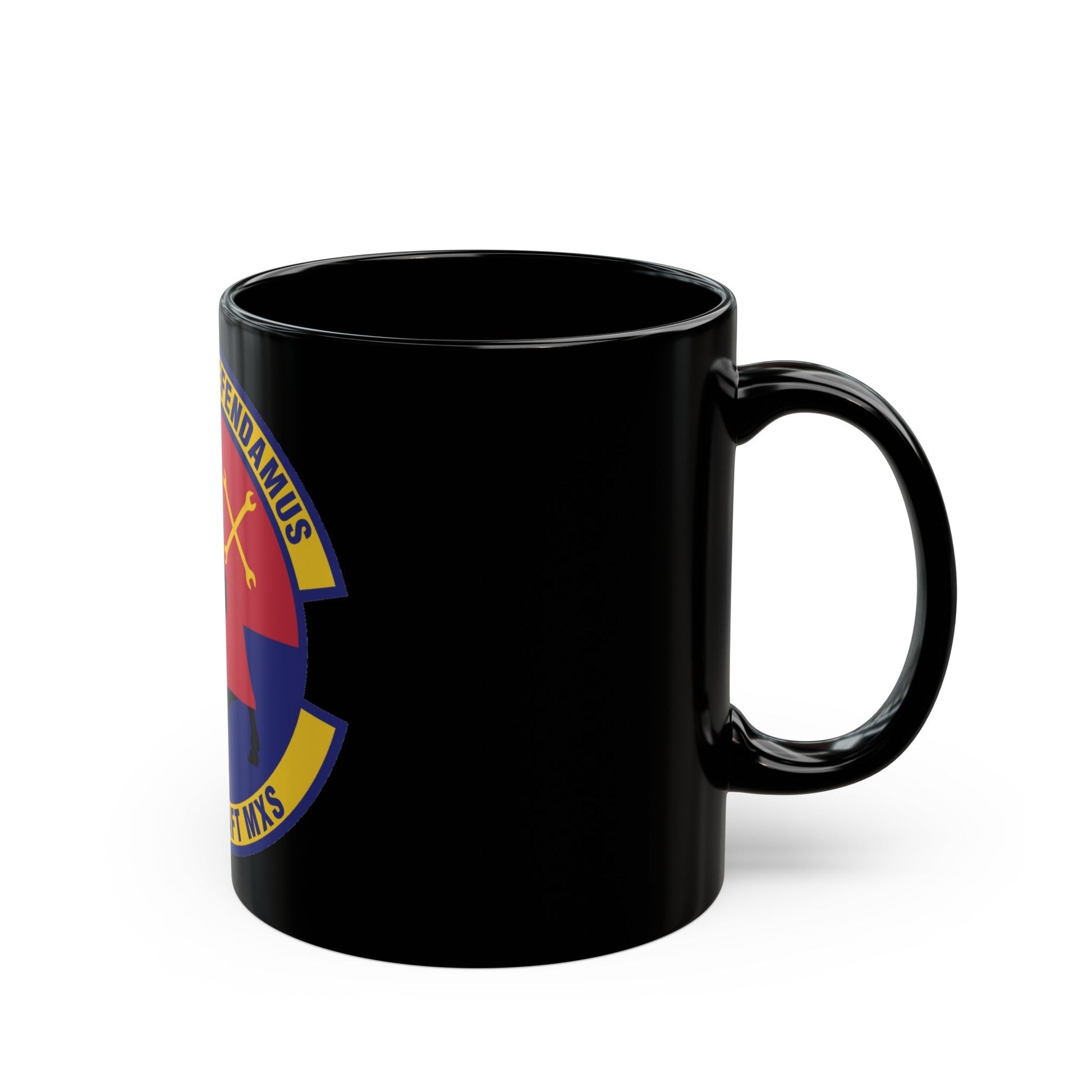 46th Aircraft Maintenance Squadron (U.S. Air Force) Black Coffee Mug-The Sticker Space