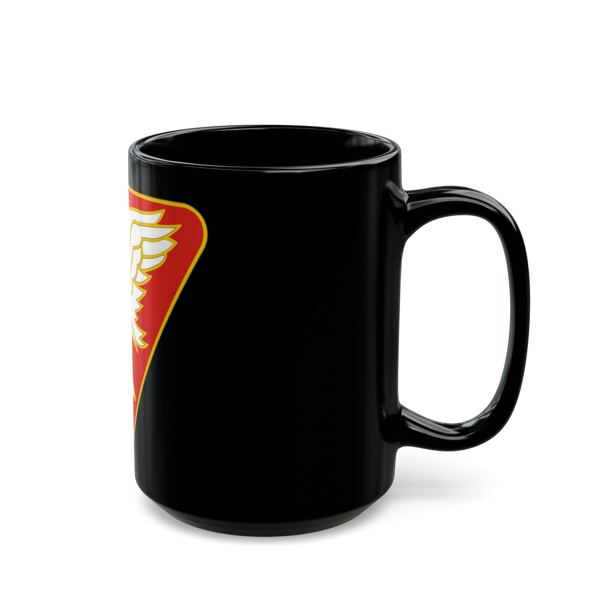 46th Artillery Group (U.S. Army) Black Coffee Mug-The Sticker Space