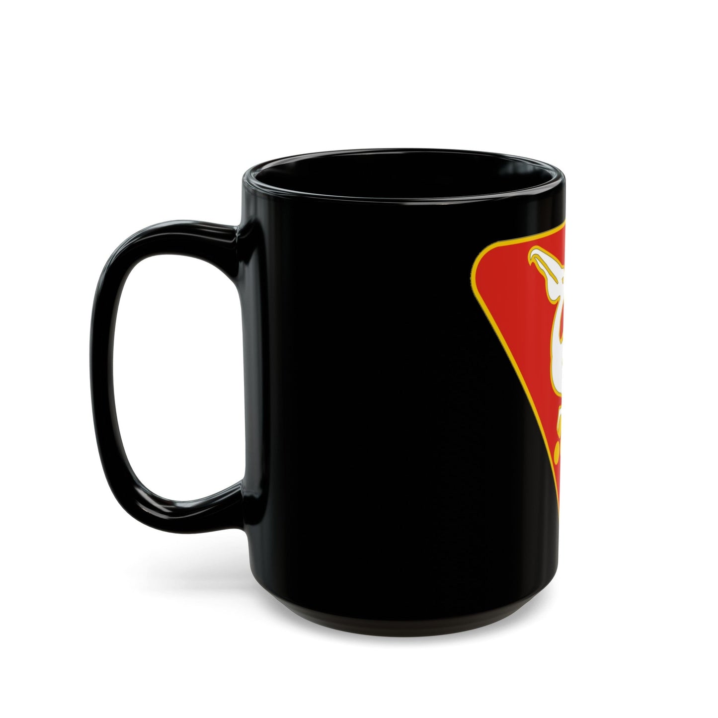 46th Artillery Group (U.S. Army) Black Coffee Mug-The Sticker Space