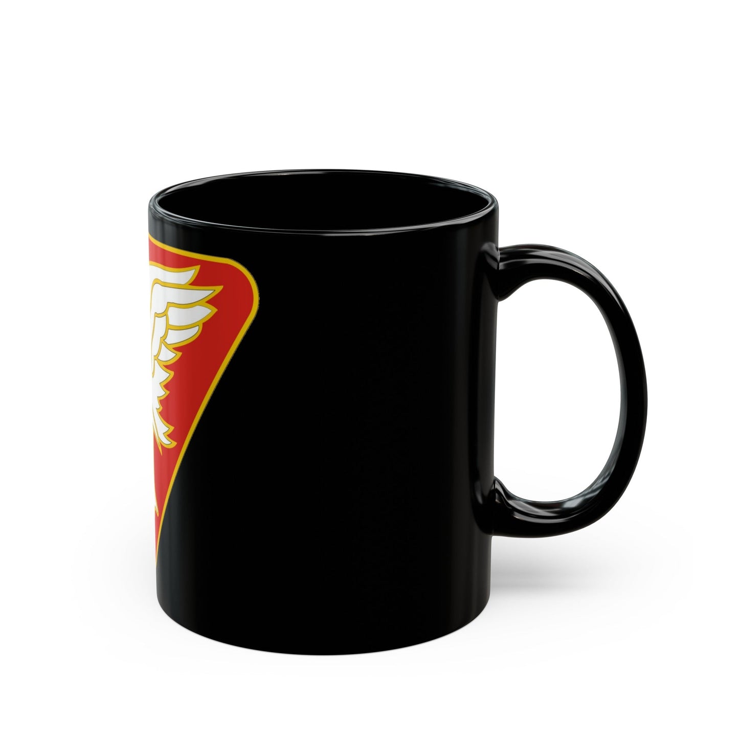 46th Artillery Group (U.S. Army) Black Coffee Mug-The Sticker Space