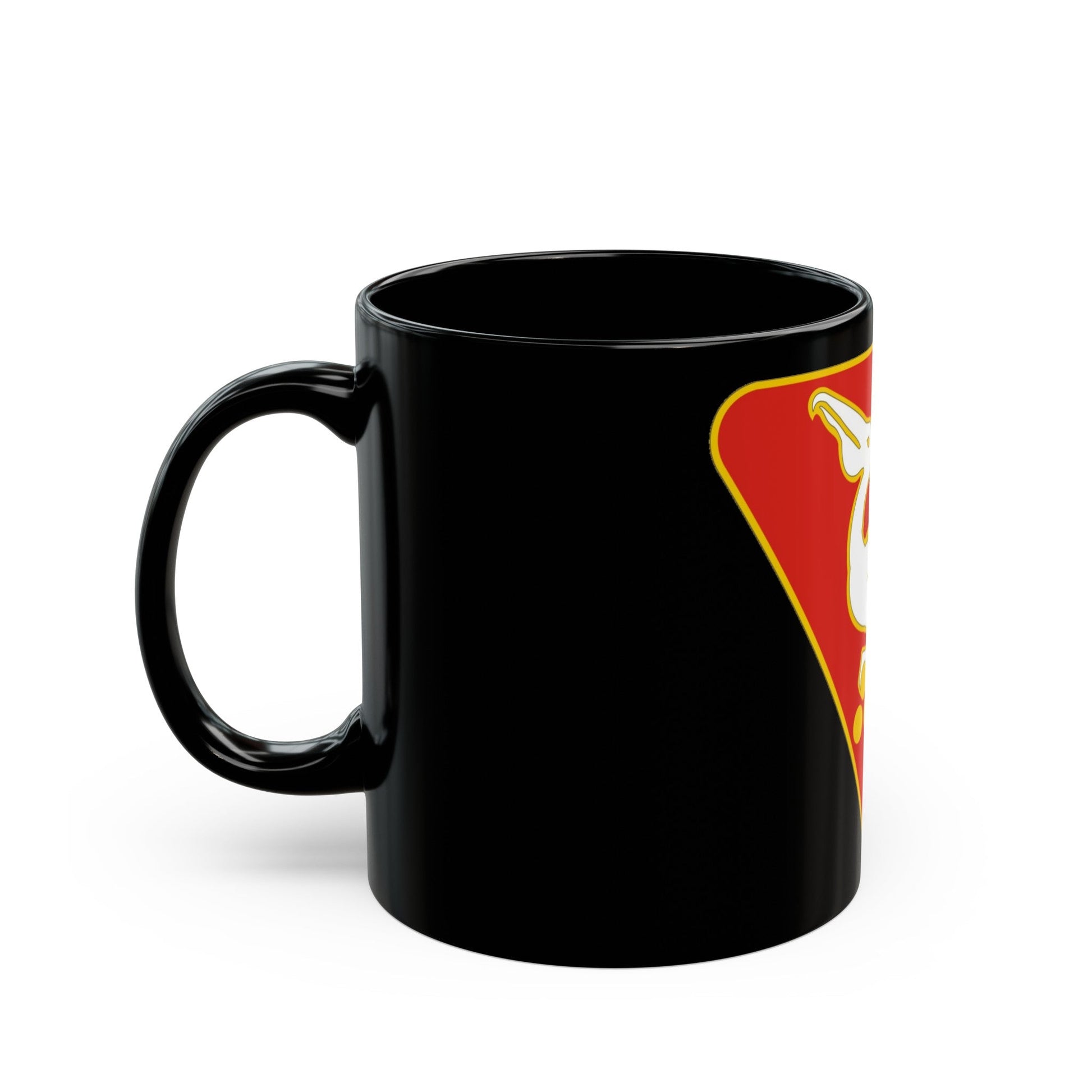 46th Artillery Group (U.S. Army) Black Coffee Mug-The Sticker Space